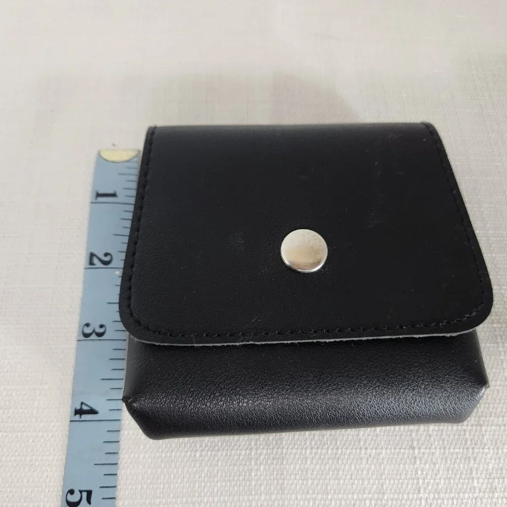 Pin Buckle Belt Small Bag Design Thin Black PU Leather Belts For Jeans